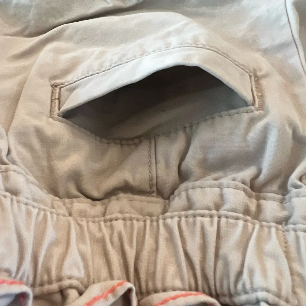 Gap Girls Khaki and Pink Shorts XS
